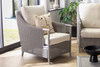 Eden Grey Cane Chair