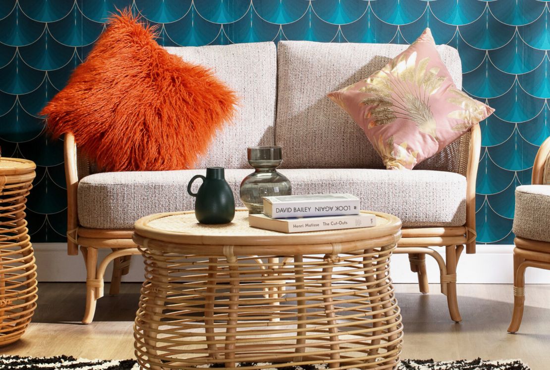 Desser Royal Rattan 2-Seater Sofa | Handcrafted & Sustainable