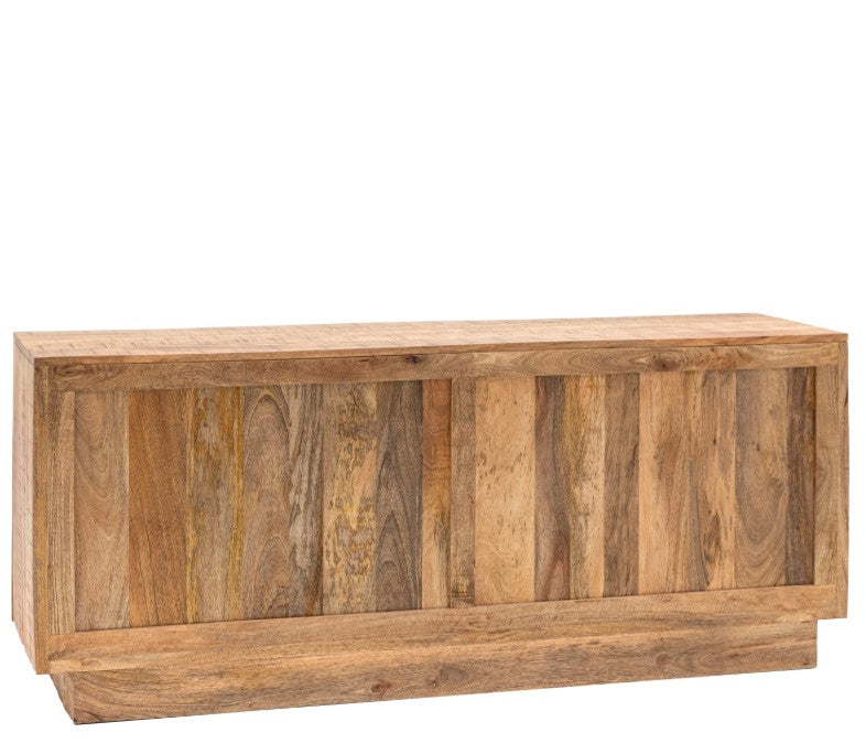 Lopa Mango Wood 4 Door Sideboard Cabinet