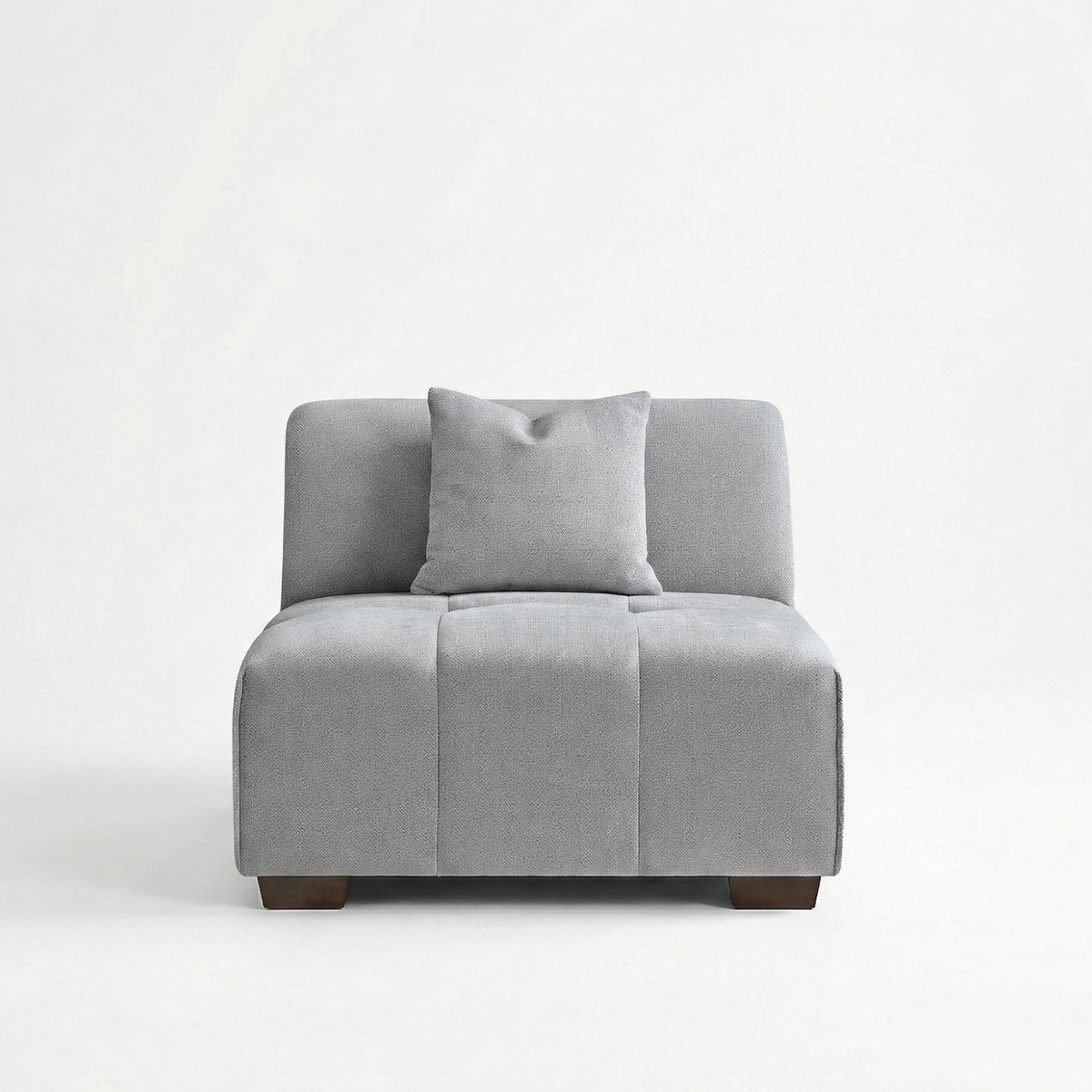 Lunaris Left Hand Corner Group in Cloudy Grey Boucle