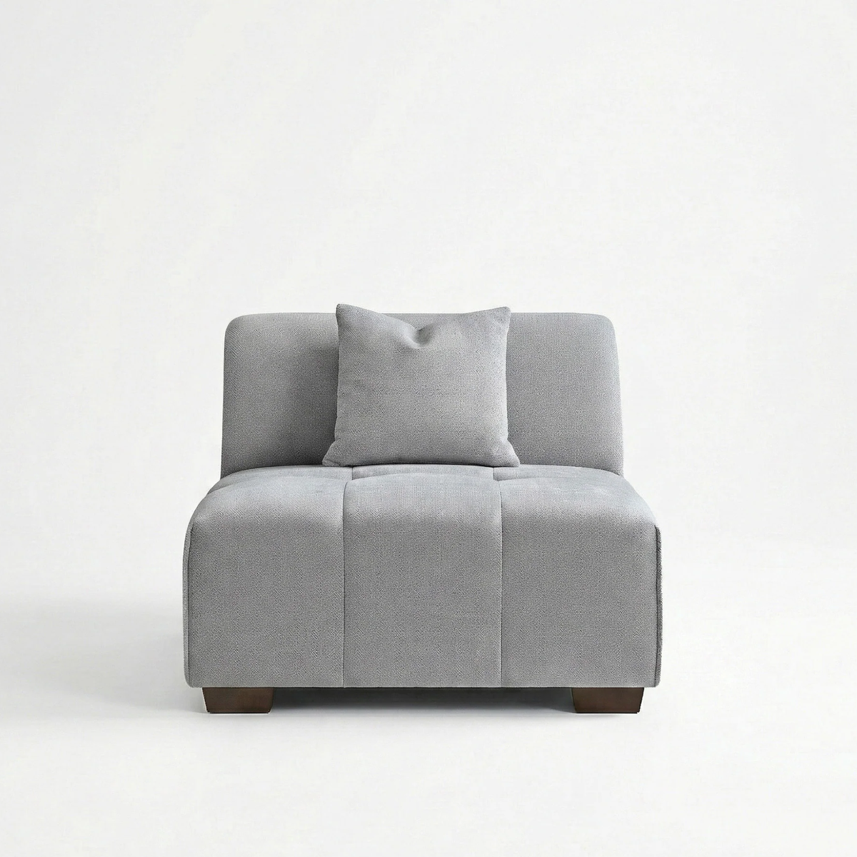 Lunaris Right Hand Corner Group in Cloudy Grey Boucle