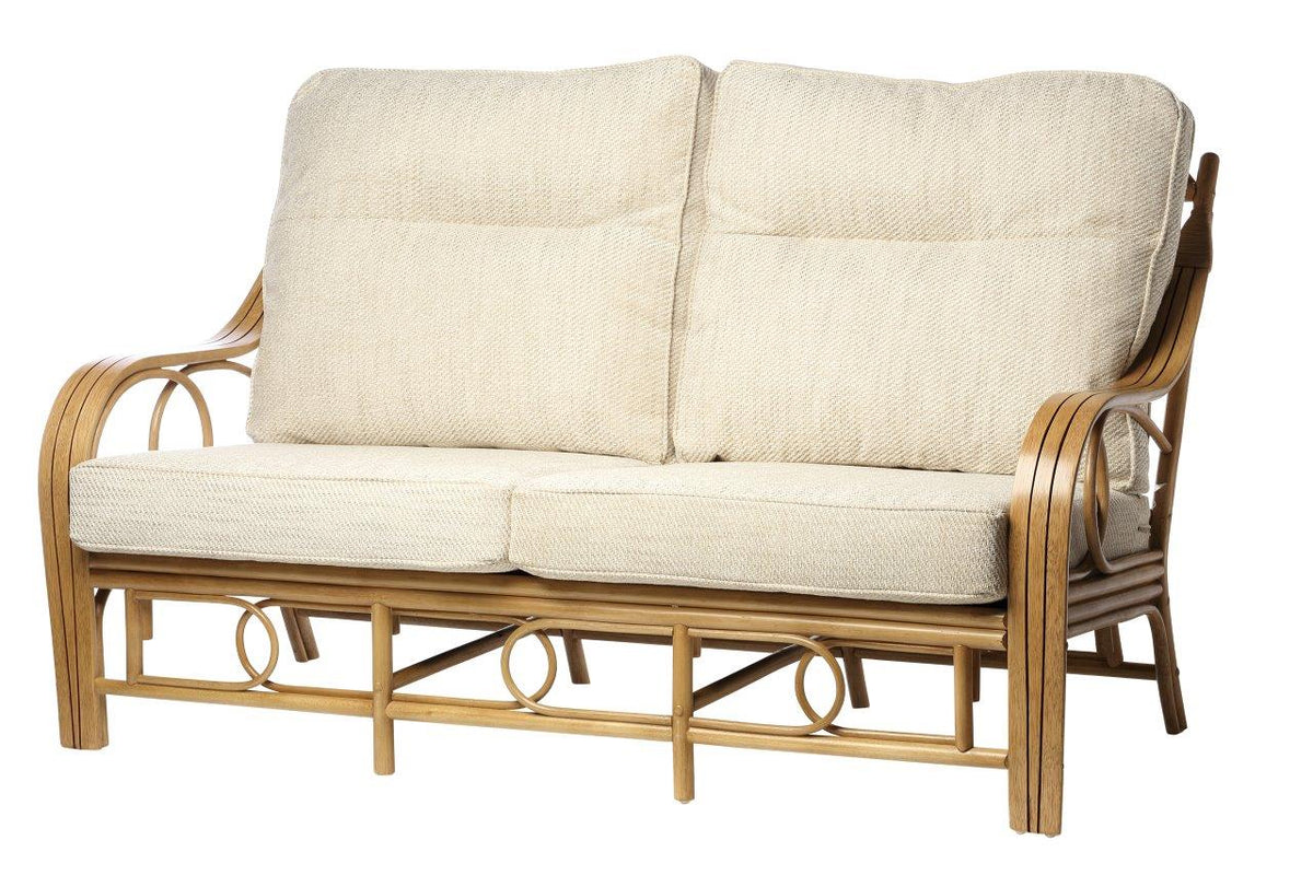 Madrid Light Oak 3-Seater Sofa & Armchairs Set