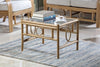 Madrid Light Oak Cane Coffee Table