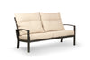 Bari Aluminum Outdoor 3-Seater Sofa with Beige Cushion Success