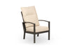 Bari Aluminium Outdoor Armchair with Beige Cushion