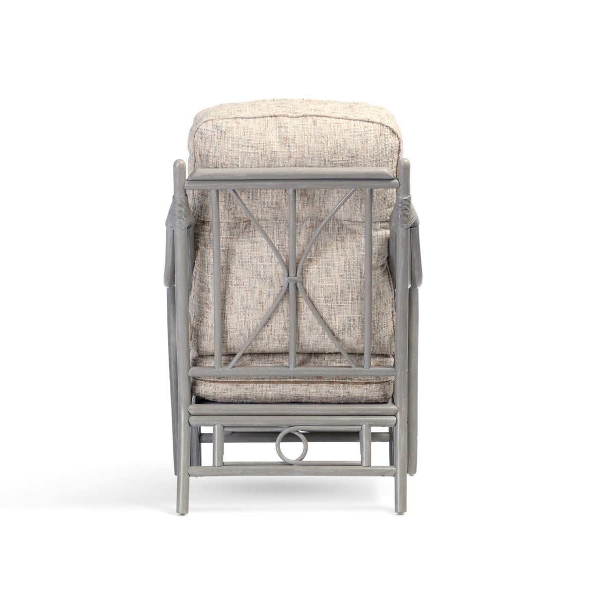 Madrid Grey Wash Cane Armchair