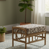 Desser Madrid Light Oak Cane Footstool in Nepal