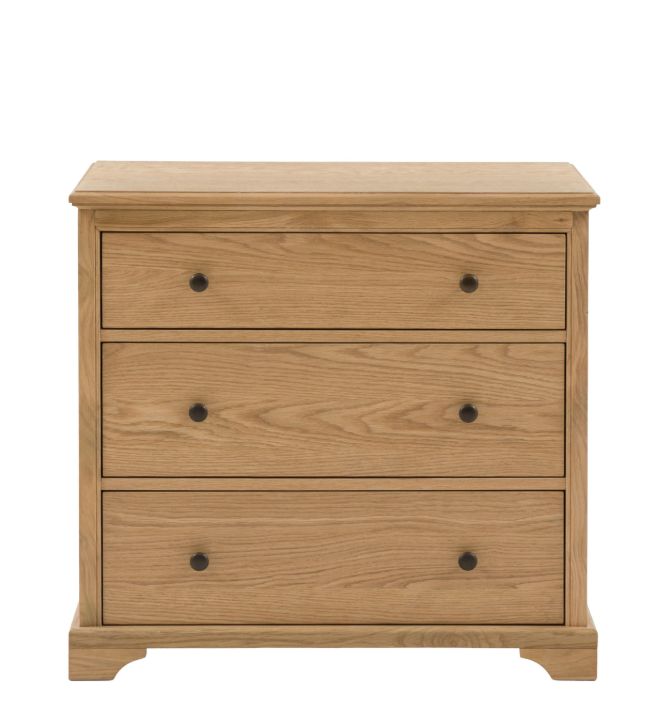 Malito Natural 3 Drawer Chest