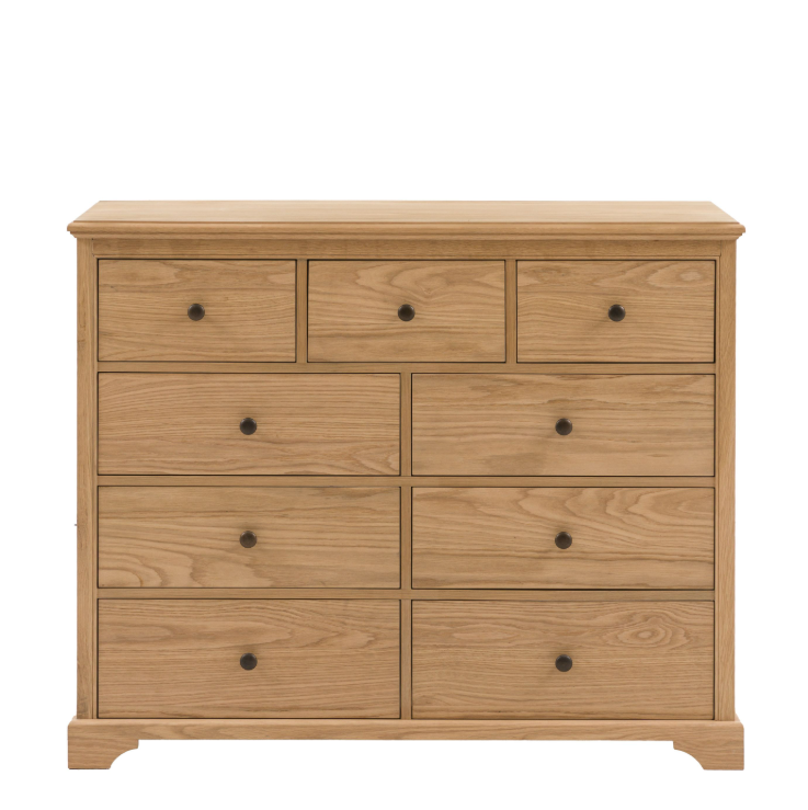 Malito Natural 9 Drawer Chest