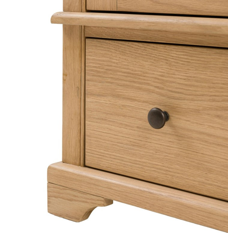 Mallow 2 Door 1 Drawer Wardrobe - Natural