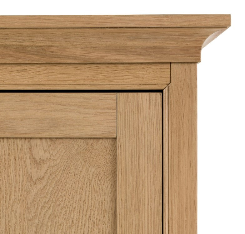 Mallow 2 Door 1 Drawer Wardrobe - Natural