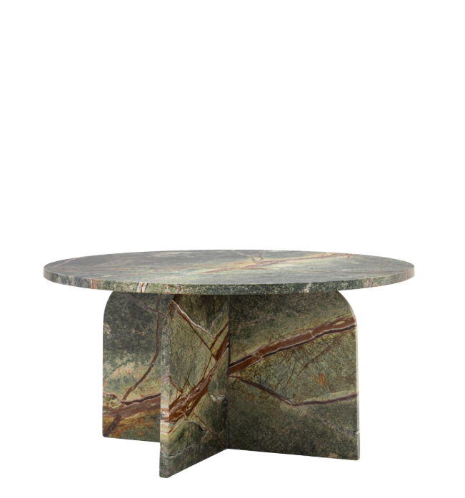 Antalya Marble Coffee Table - Green