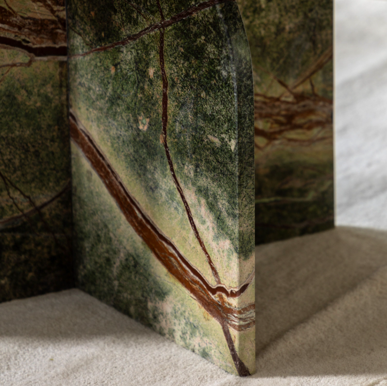 Antalya Marble Coffee Table - Green
