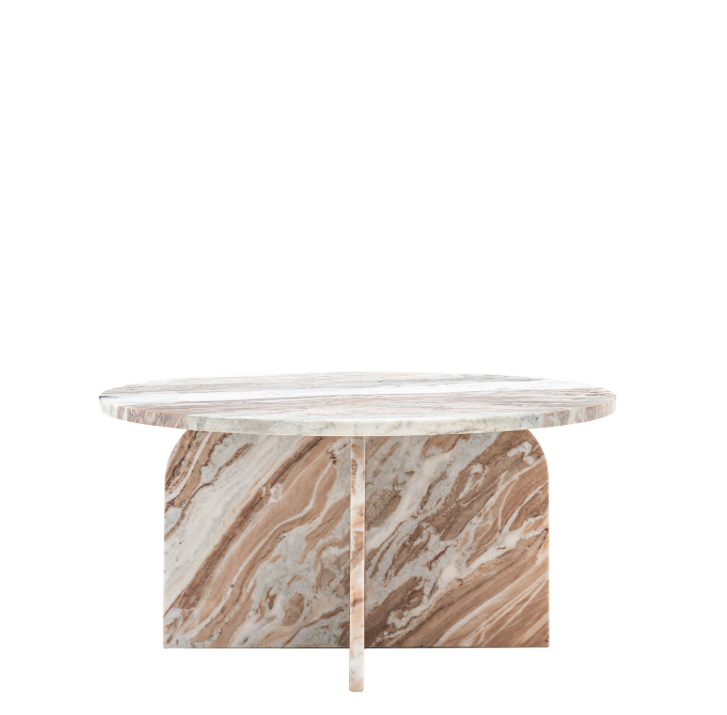Antalya Marble Coffee Table - Natural