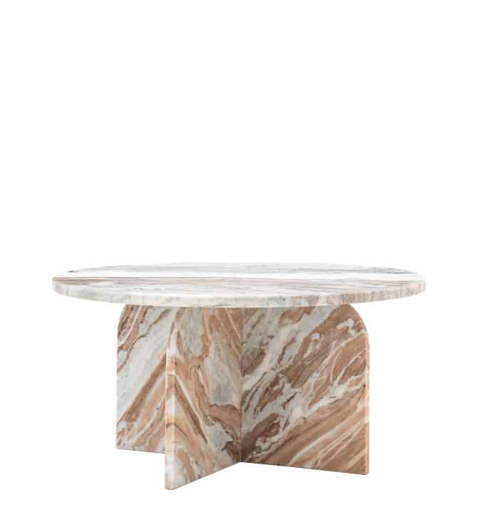 Antalya Marble Coffee Table - Natural