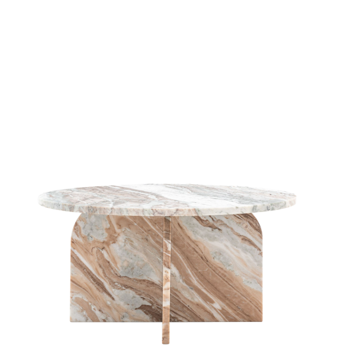 Antalya Marble Coffee Table - Natural