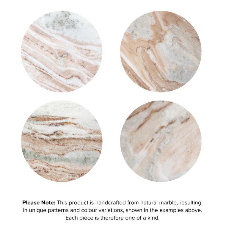Antalya Marble Coffee Table - Natural