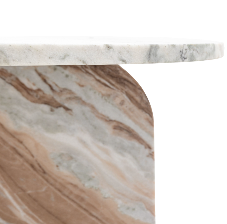 Antalya Marble Coffee Table - Natural