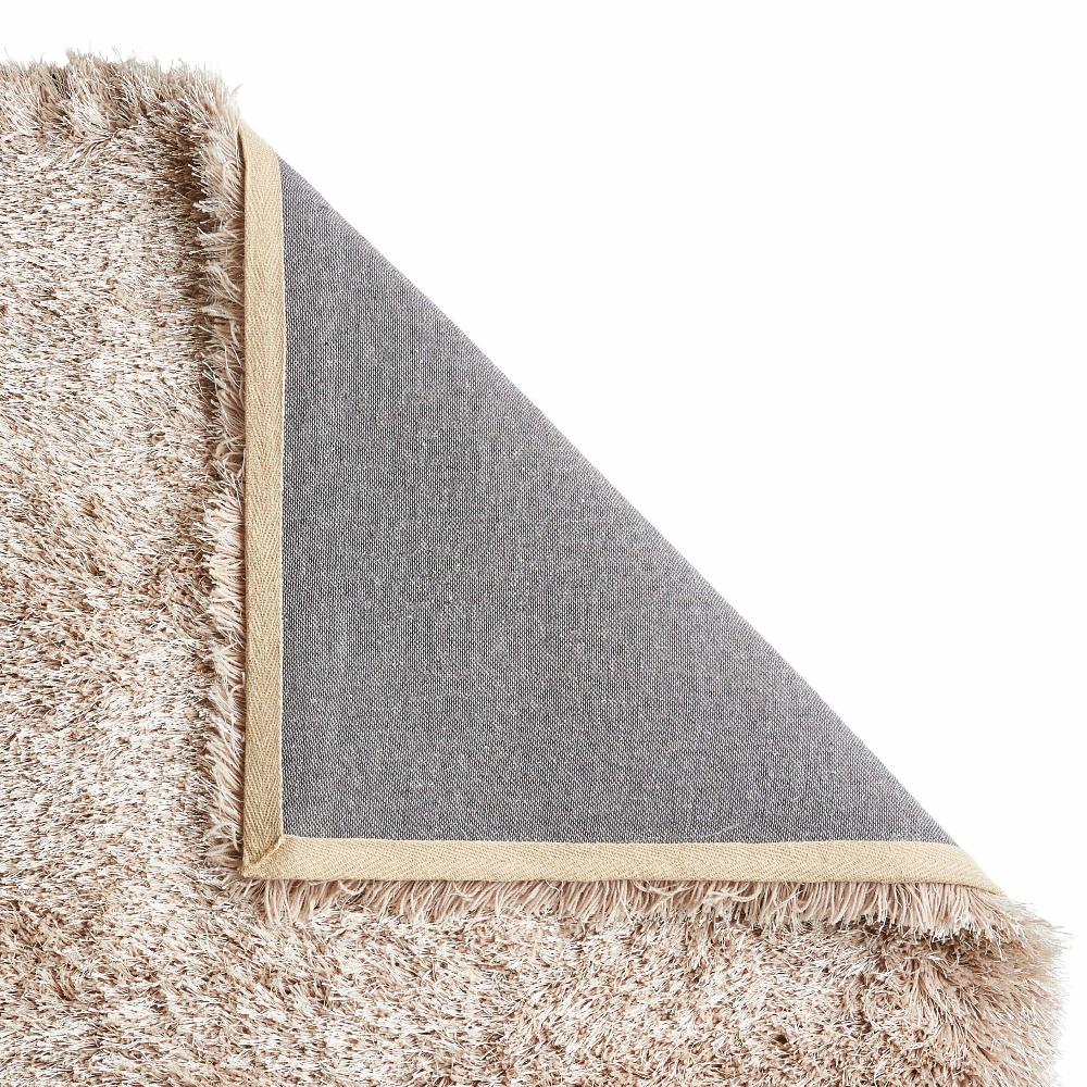 montana shaggy rug in beige 4 sizes available