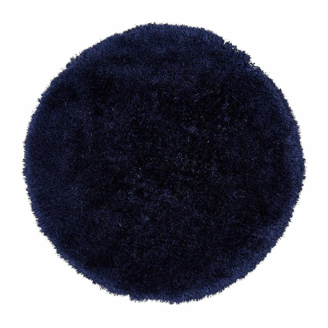 montana shaggy rug in dark navy blue 4 sizes available