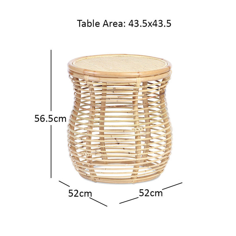 Natural Porto Wing Chairs and Royal Table Bistro