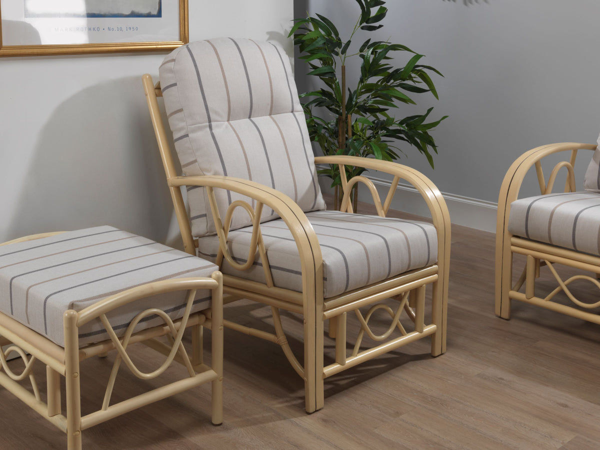 Bali Natural Cane Armchair
