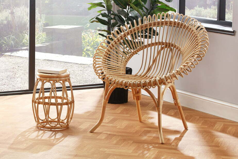 natural shanghai chair and beijing lamp table lifestyle