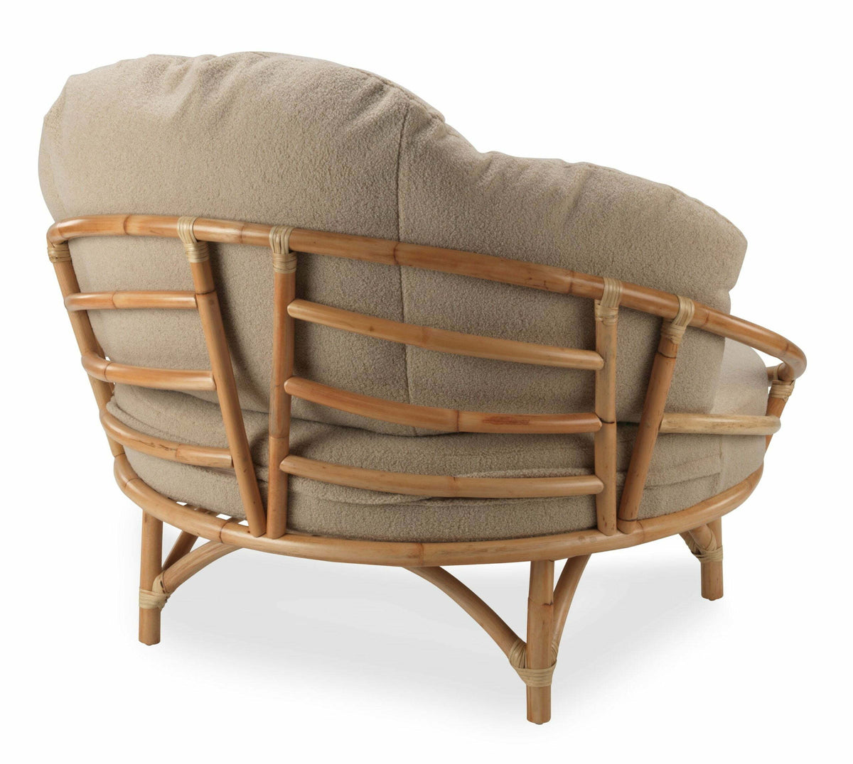 snug natural chair in latte