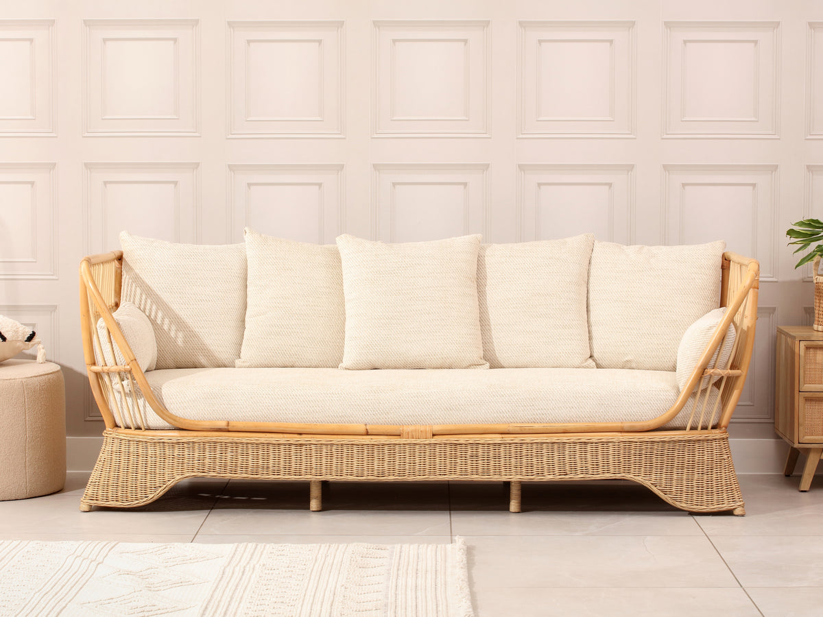 Natural Rattan Day Bed