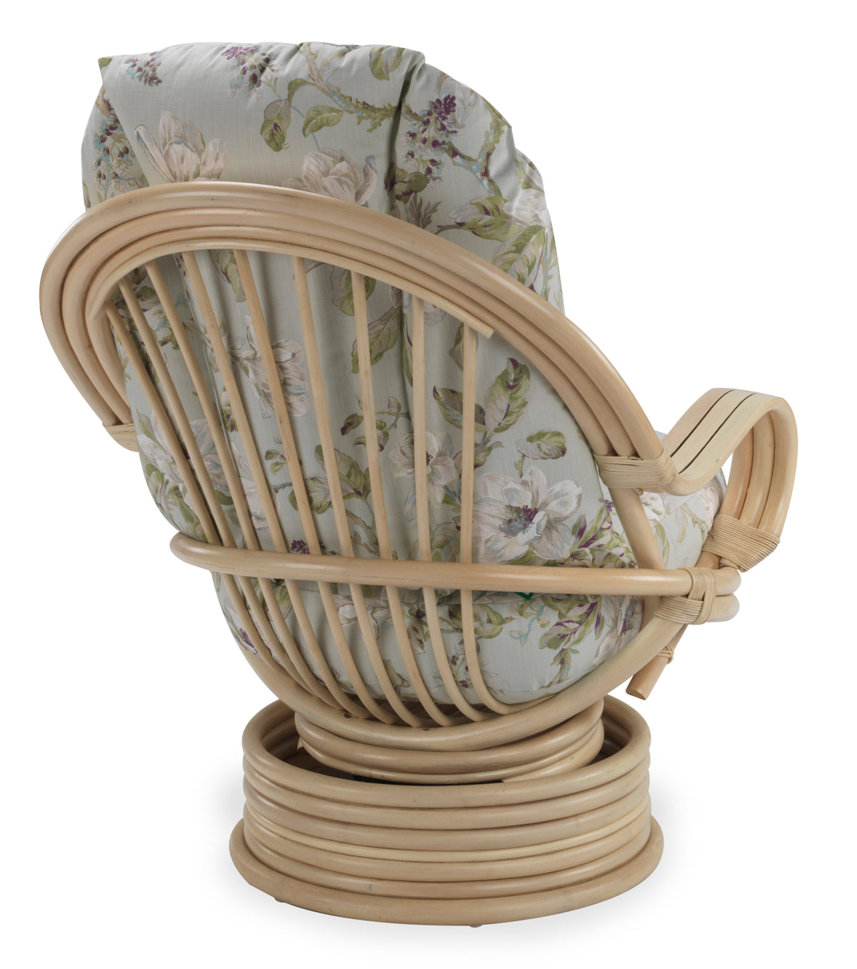 Vale Natural Wash Laminated Swivel Rocker Chair