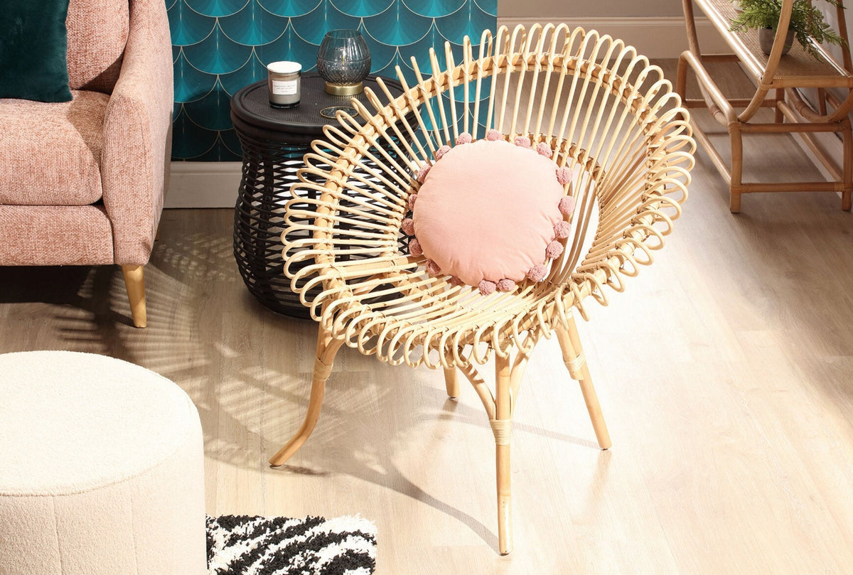 Natural Shanghai Rattan Chair