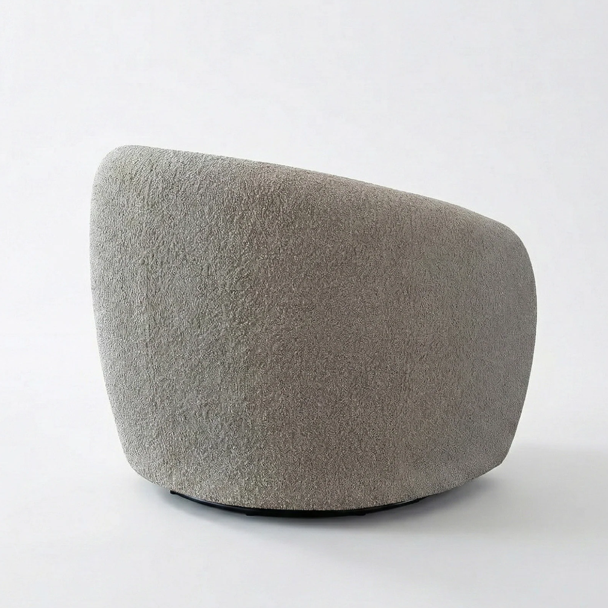 Nerida Boucle Accent Chair - Grey