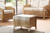 Opera Light Oak Cane Footstool
