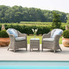 Grasmere Outdoor Rattan Bistro Set