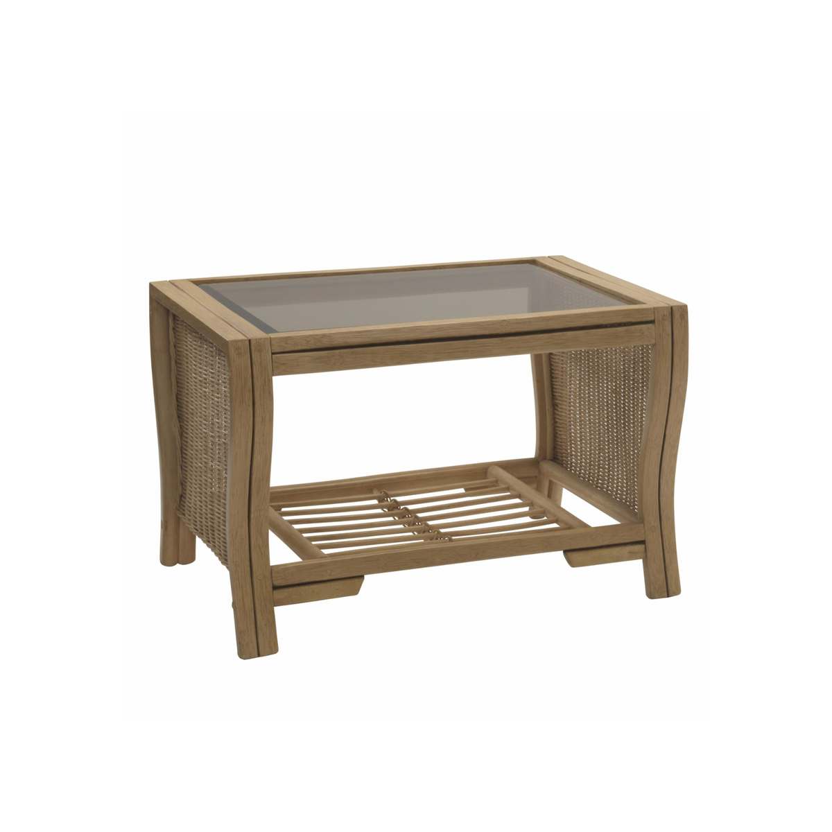 Opera Light Oak Cane Coffee Table