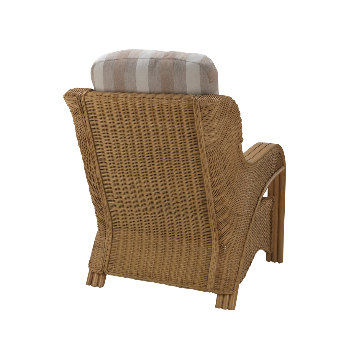 Opera Light Oak 2 Seater 3pc Suite in Duke Beige Stripe