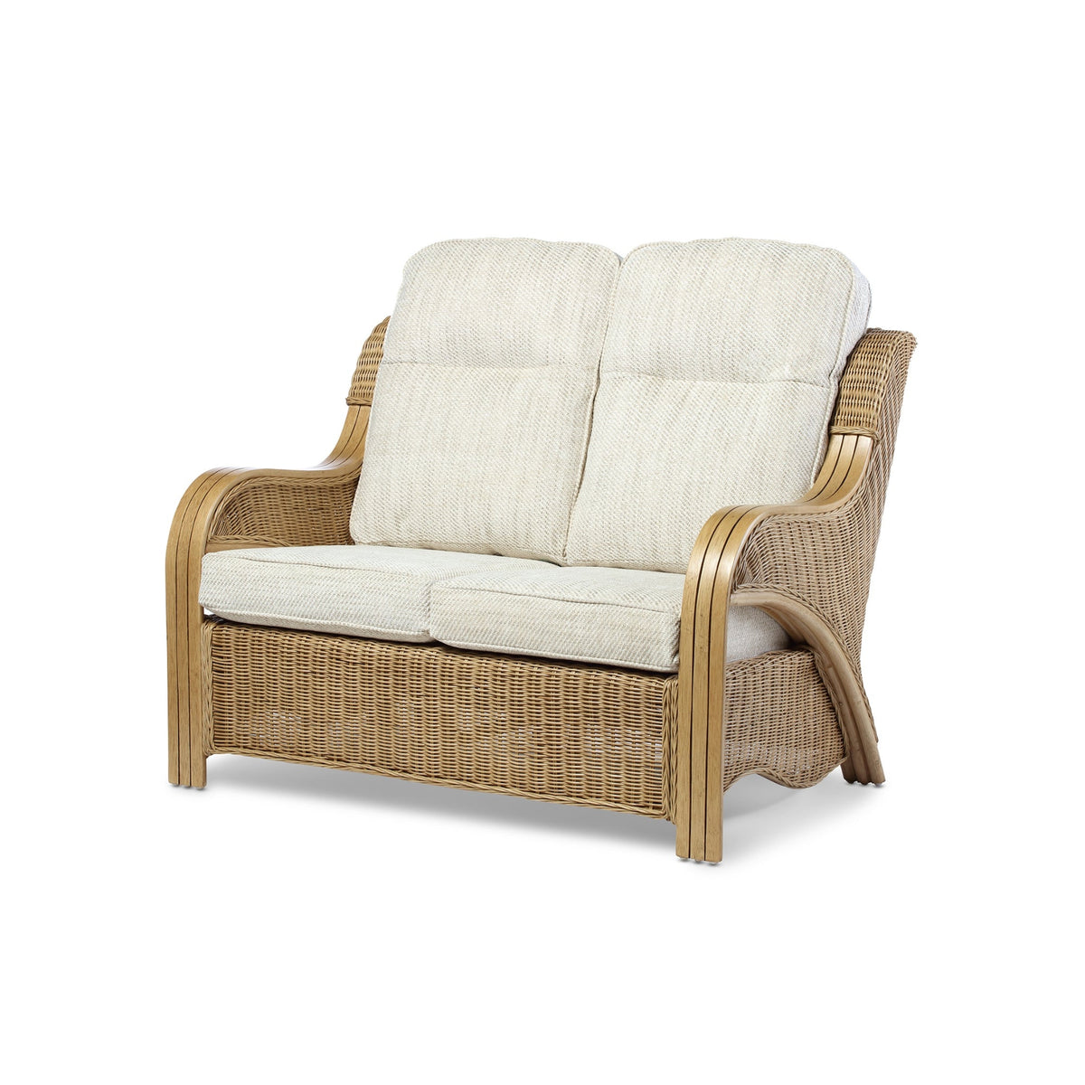 Opera Light Oak Cane 2 Seater Sofa