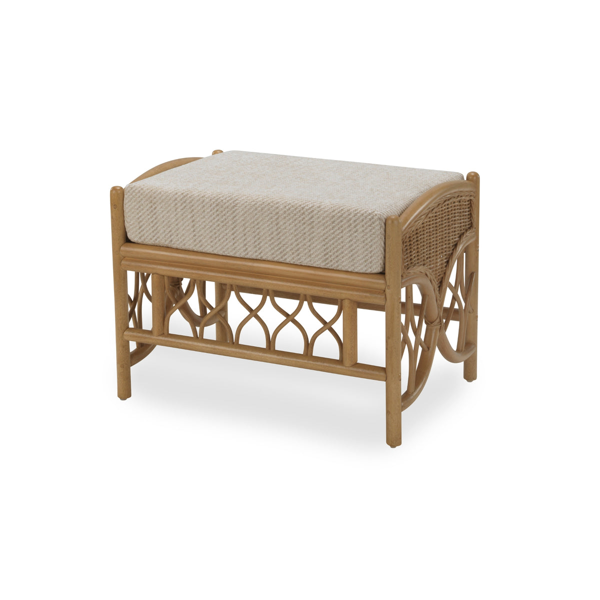 Oslo Light Oak Footstool