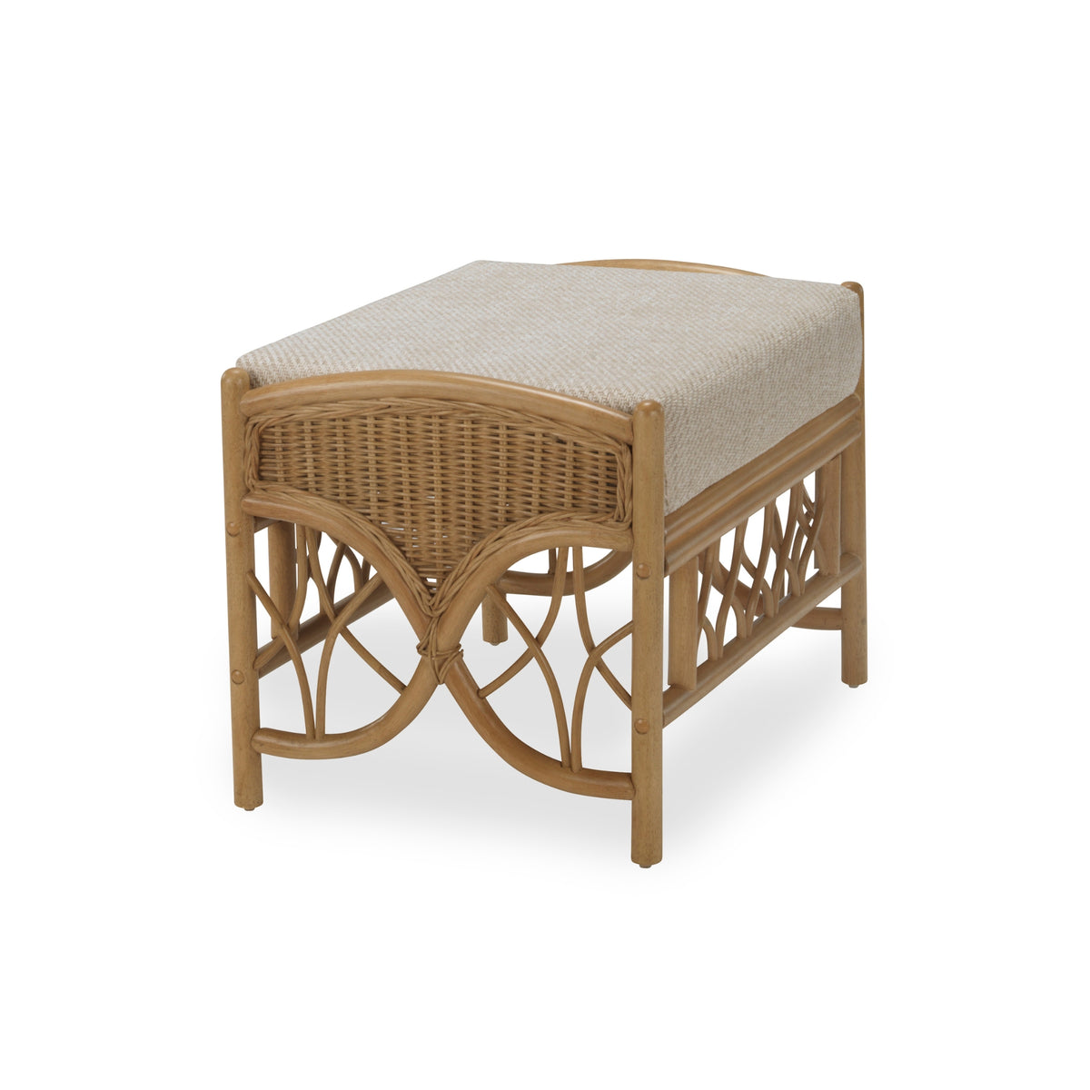 Oslo Light Oak Footstool