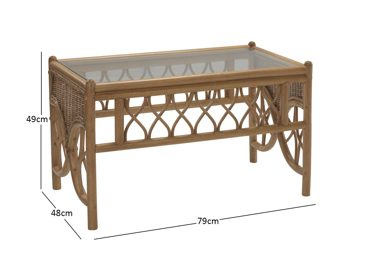 Oslo Light Oak Coffee Table