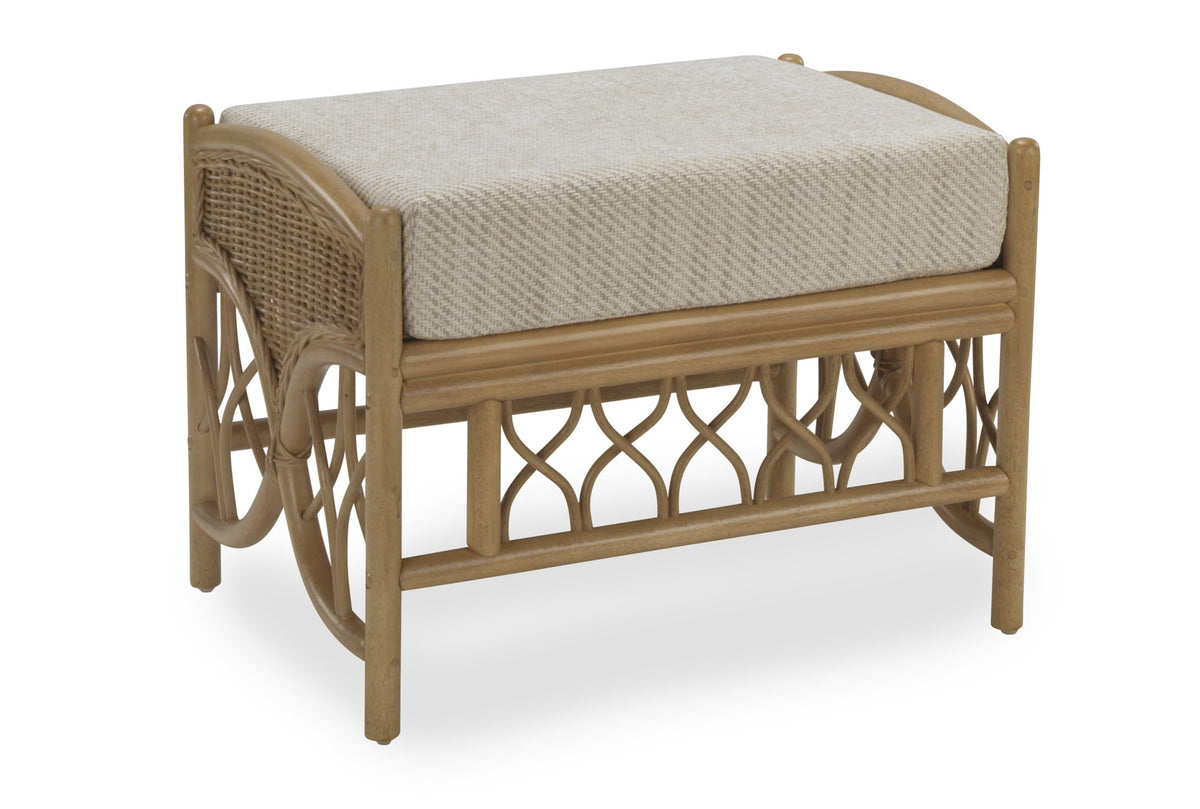 oslo jasper rattan footstool