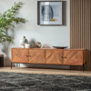 Ottawa Acacia Wooden Media Unit