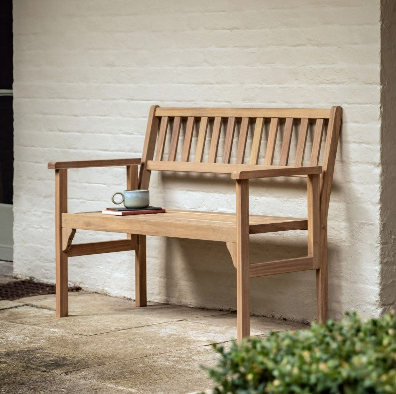 Gerona Outdoor Acacia Wood Foldable Bench
