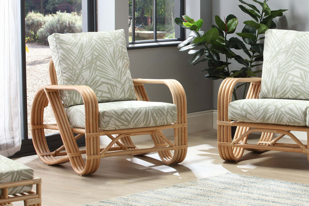 pretzel chair tropical set