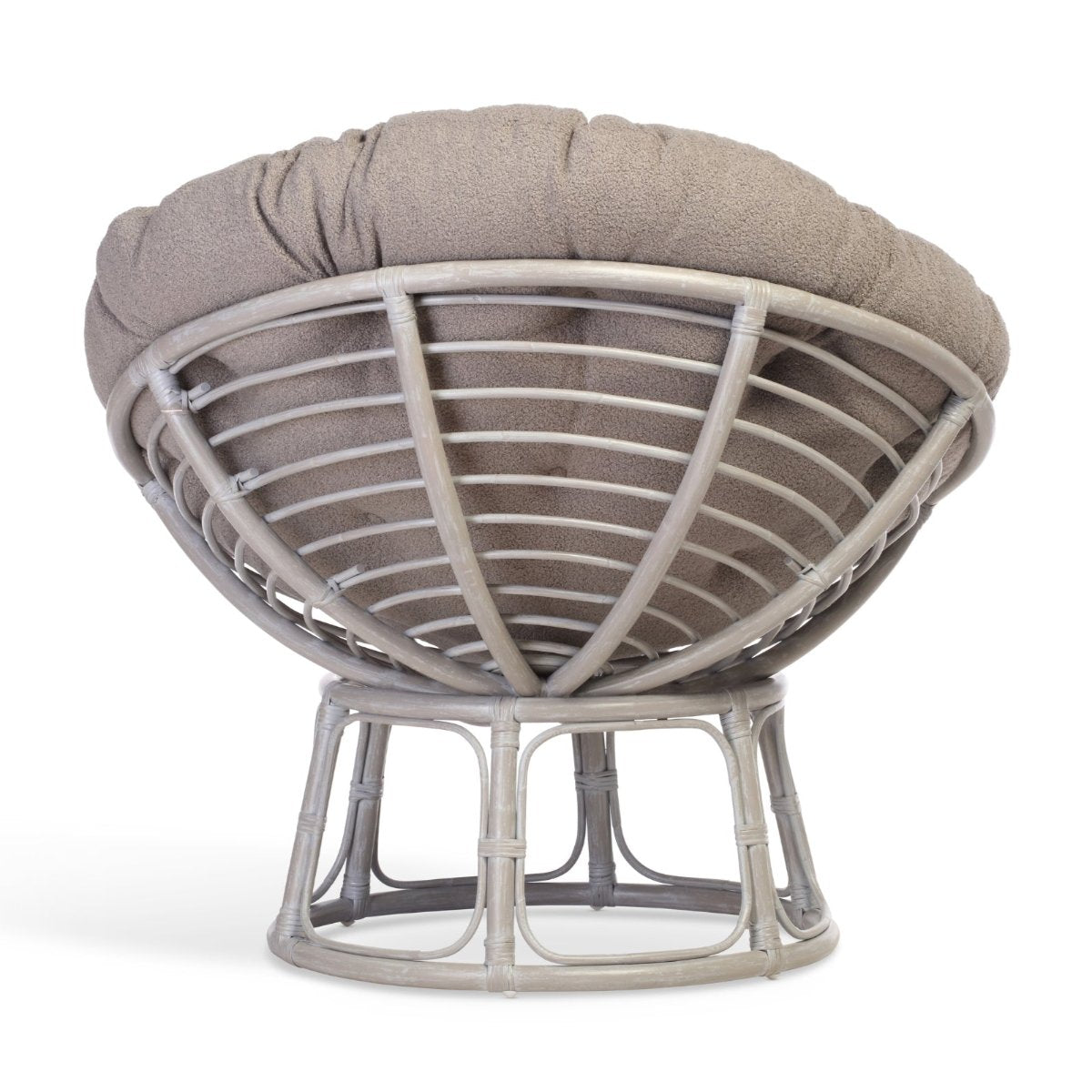 papasan grey chair in slate