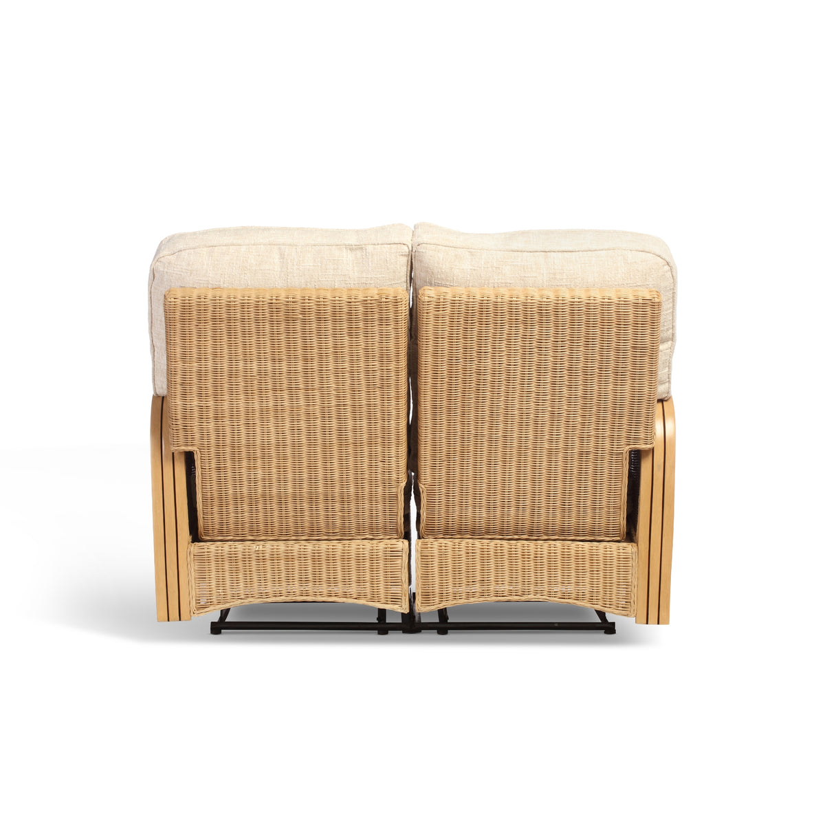 Paris Light Oak Reclining 2-Seater Sofa