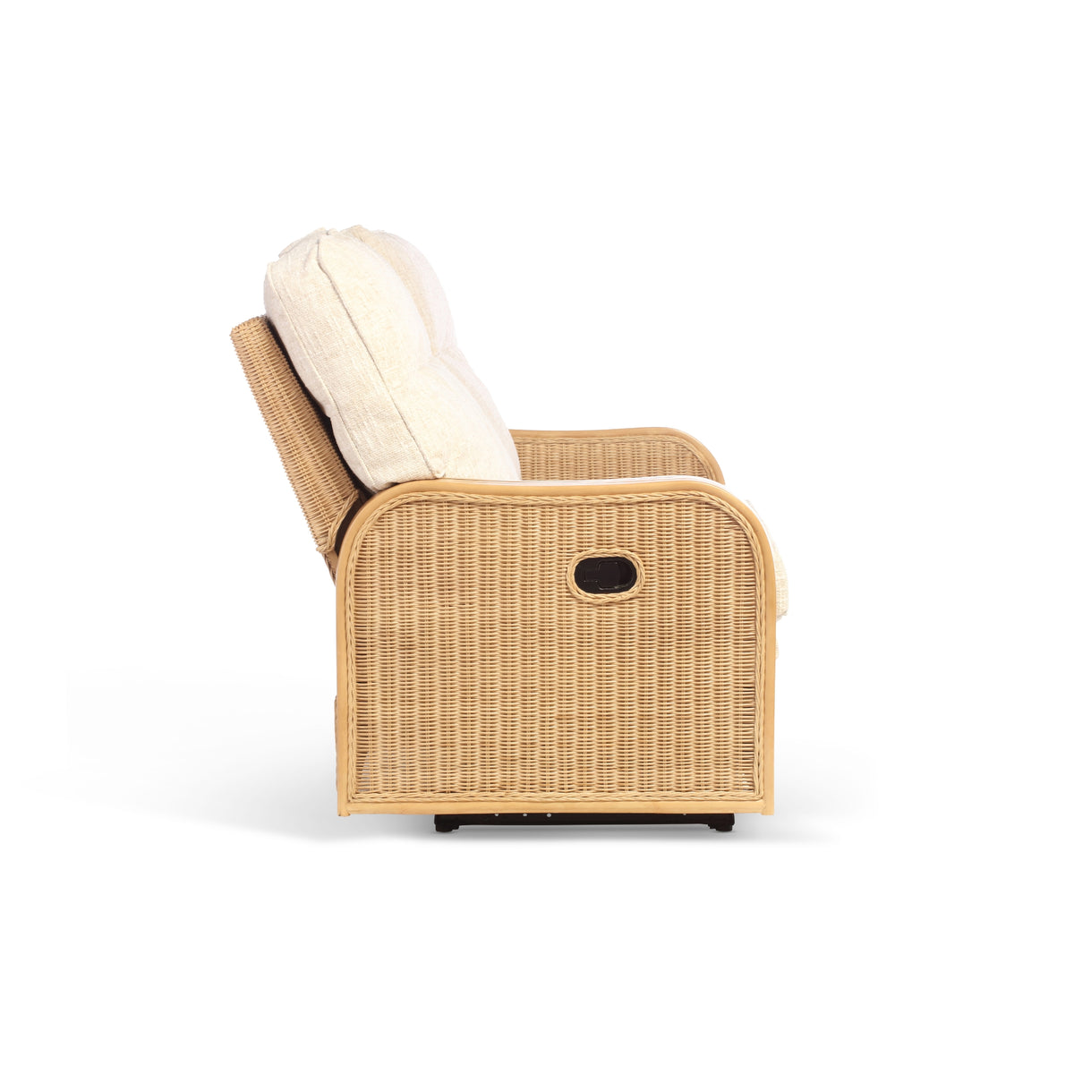 Paris Light Oak Reclining 3 Seater Sofa