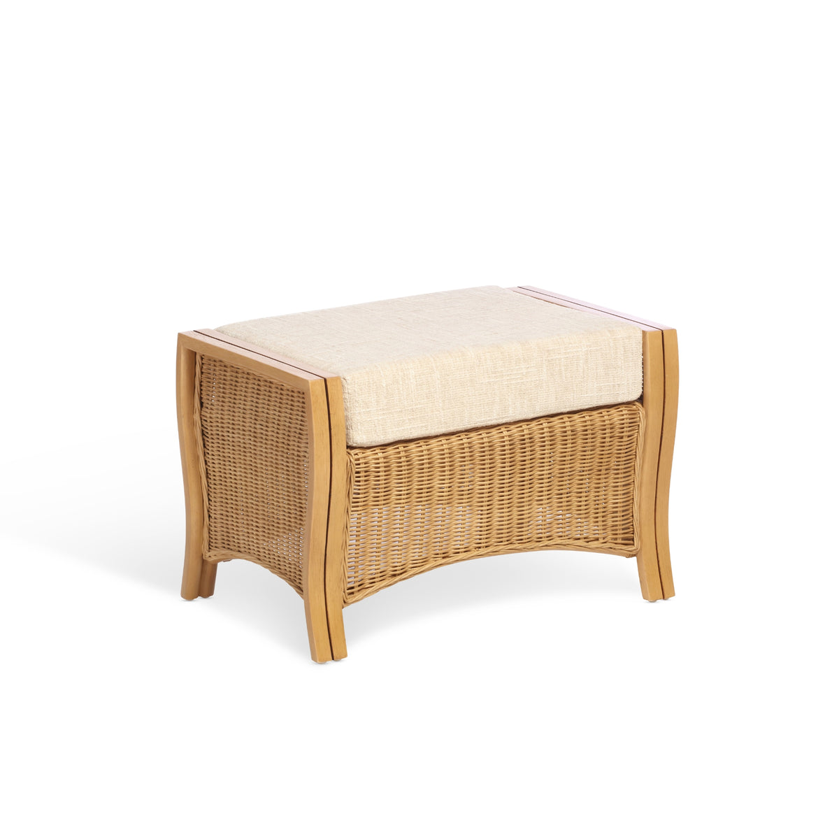 Paris Light Oak Footstool