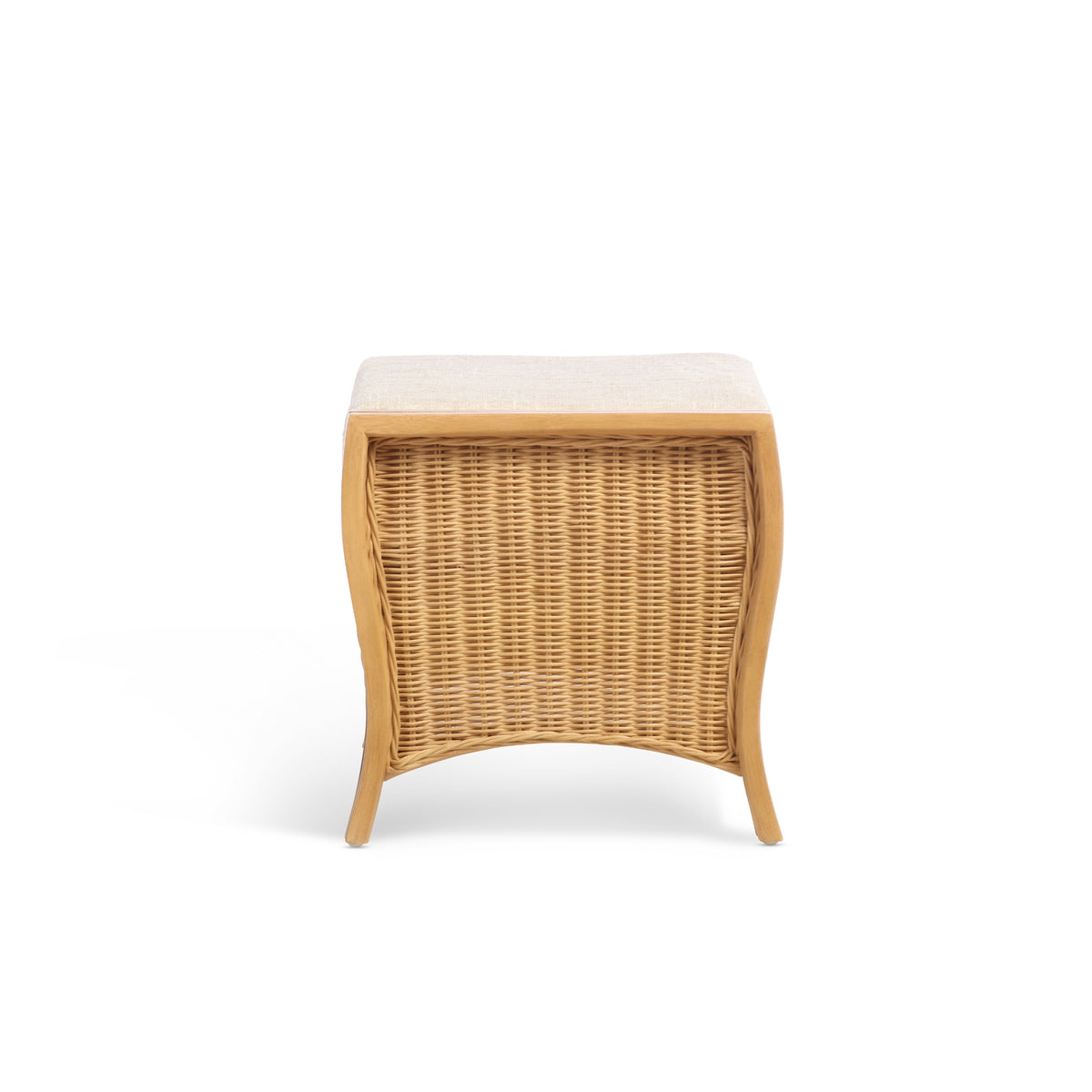 Paris Light Oak Footstool