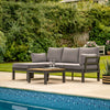 Pisa Outdoor Lounge Set with Table